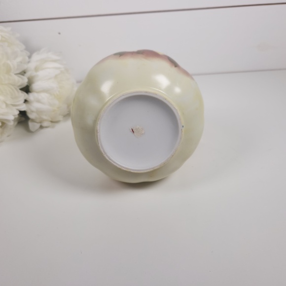 VTG Porcelain Hand-Painted Floral and Gold Trim Water Pitcher, Japan- Ornate - Picture 7 of 9